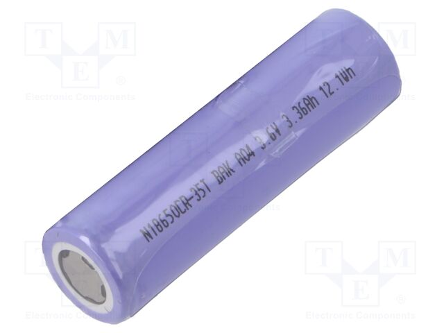 Akumulators BAK 18650 3.6V 3.5Ah